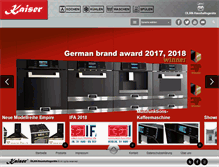 Tablet Screenshot of kaiser-olan.de